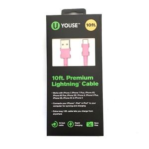 Youse iPhone/iPad 10ft Premium Lightening Cable